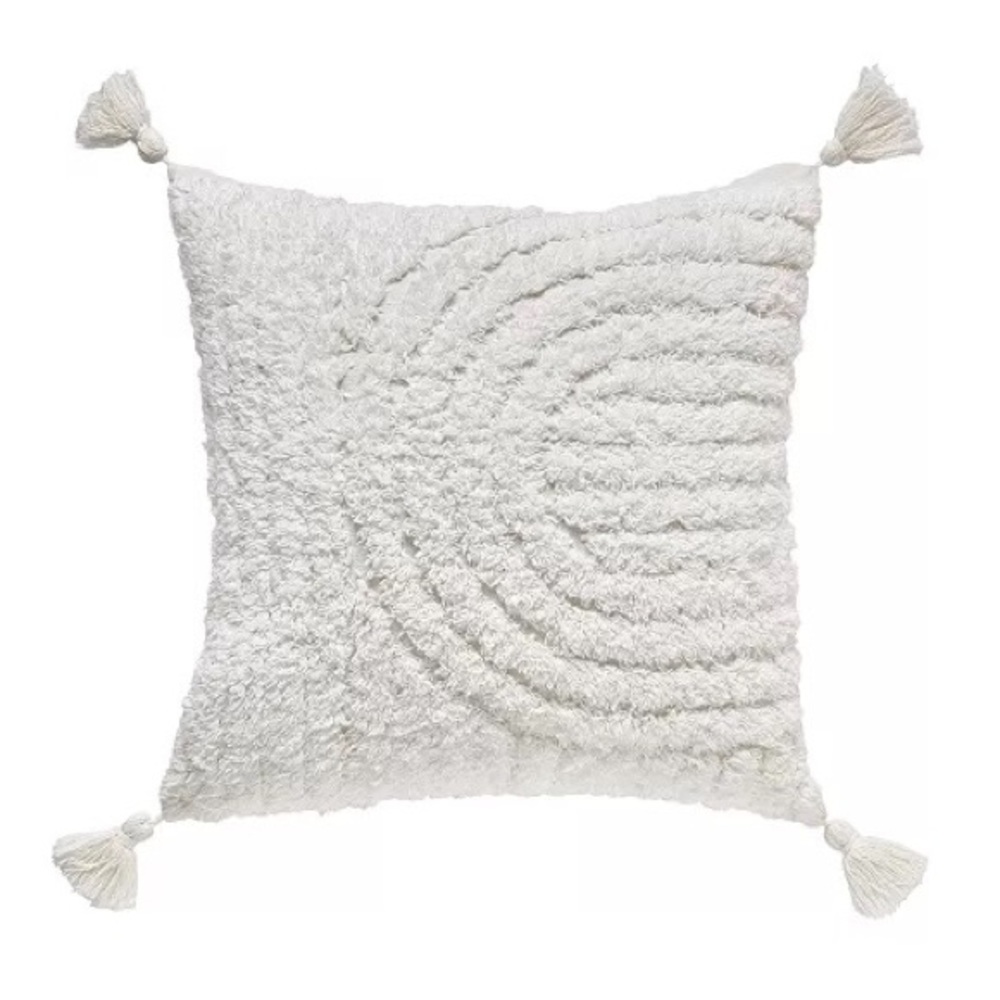 NWT Splendid brand chenille tassel decorative pillow